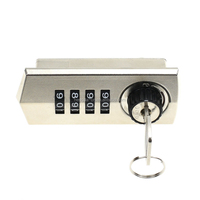 YH1208 casier de gymnastique en métal 4 cadrans conteneurs mécaniques intelligents tiroir principal meubles combinaison d'armoire de porte numérique à 4 chiffres