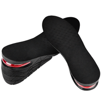 Semelles intérieures ajustables en PVC à 4 couches pour augmenter la taille, pour hommes et femmes, s'adaptent aux chaussures habillées/décontractées