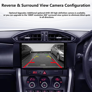 راديو سيارة أندرويد 14 كريستال 850 بذاكرة 16+512 جيجابايت لسيارات سوبارو بي آر زد وتويوتا جي تي 86 2012-2016، مشغل دي في دي وصوت وفيديو بشاشة 2 دين مع خاصية كاربلاي - Product Image 3