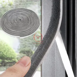 custom Types Of Shower Door Pile Weather Strip Window Door Brush Seal Waterproof sealing strip for window and door