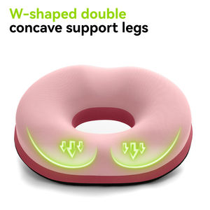 เบาะนั่งทรงโดนัทดีไซน์ตามหลักสรีรศาสตร์เก้าอี้สำนักงานเบาะรองนั่งริดสีดวงทวารรถหมอนเมมโมรี่โฟมกระดูกไหปลาร้าสำหรับผ่อนคลาย - Product Image 3