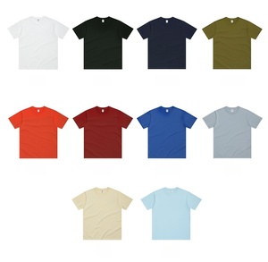 เสื้อยืดคอกลมพรีเมียม 250GSM ผ้าคอตตอนถักเนื้อหนา 100% สกรีนลายตามสั่ง สำหรับฤดูร้อน เป็นมิตรกับสิ่งแวดล้อม กันน้ำ แห้งเร็ว ใส่ได้ทั้งชายและหญิง - Product Image 3