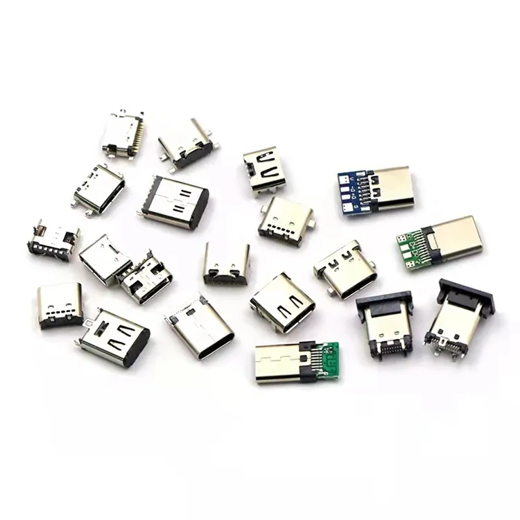 Best Price Ip67 Type c Connector Gold Usb 3.0 Type A Male Female Pcb Mounting Connector