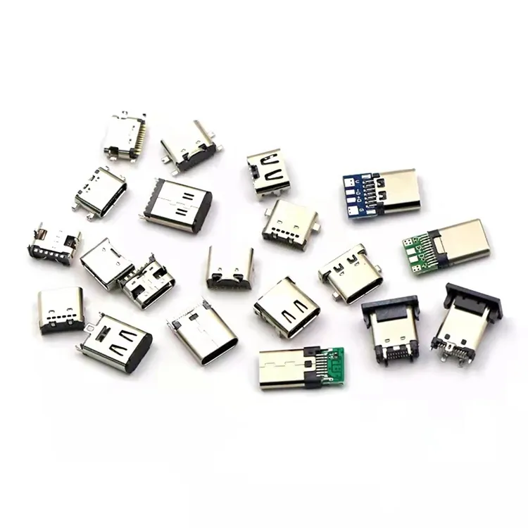 Connecteur Usb type-c mâle/femelle, doré, Ip67, 3.0 pièces, adaptateur de montage sur Pcb, meilleur prix