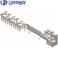 Machine d'emballage multifonctionnelle ligne d'emballage à flux horizontal pour barre de chocolat/barre de bonbons