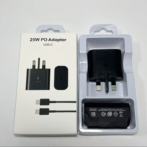 25W Type C Fast Charging Connector for Samsung Super Fast Charging <b>Cable</b> for Samsung S26 S25 S24 S23 S22 S21, US EU UK Plug - Product Image 1