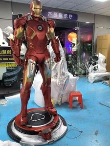 Escultura de Robot de Fabricante Directo, Astronauta con Acabado Metálico, Modelos de Exhibición de Arte de Lujo Ligero, Figuras de Resina para Bares de Moda y KTVs 562-114 - Product Image 3