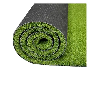20mm रोल गोल्फ कृत्रिम मैदान रबर की चटाई क्रिकेट पिच Padel टेनिस कोर्ट के लिए कृत्रिम घास