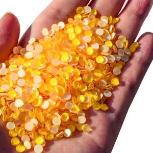 Oleeya Hot Fix Rhinestone New Neon Colorful Crystals Hotfix Rhinestones Flat Back <b>Decoration</b> Stones for Garment Accessories - Product Image 3