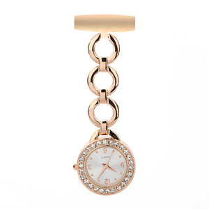 Factory Price Fashion Stainless Steel Pin Brooch Personalized Pocket Nurse Watch - Product Image 4