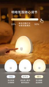 Máquina de Ruido Blanco para Dormir al por Mayor con Temporizador Inteligente, Luz Nocturna LED Recargable Táctil, Audio Relajante y Lámpara para Dormitorio - Product Image 6