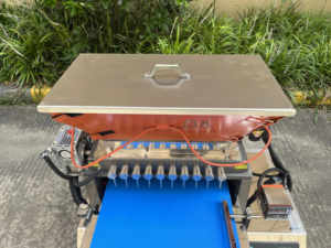 Automatic Tabletop <b>Fruit</b> Gummy Soft Cola <b>Jelly</b> Extrude Make <b>Candy</b> Mould Depositor Machine - Product Image 4