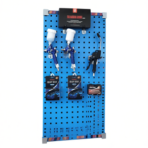 Pancheng Wall-Mounted Iron Pegboard Display Rack for Auto Repair Recommended Tool Storage Solution - Product Image 2