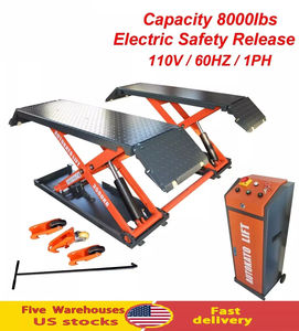 Envío Gratis en EE. UU. Elevador de Tijera de 3.5 Toneladas/8000 Libras 110V/220V para Mantenimiento de Vehículos KT-85 - Product Image 1