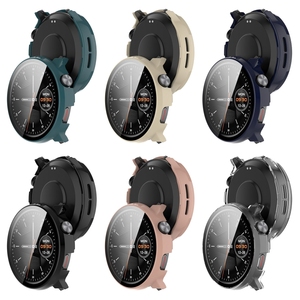 Meilleure qualité pour Xiaomi <span class=keywords><strong>Mibro</strong></span> Watch <span class=keywords><strong>Lite</strong></span> <span class=keywords><strong>2</strong></span> PC + Film trempé intégré montre écran étui de protection couverture complète Protection - Product Image 4