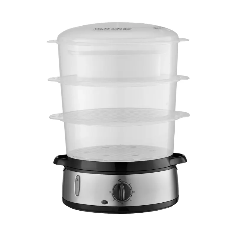 Multifunctional 3 Layer Electric Food Steamer Wholesale Household 9 Liter Electric Food Steamer For Cooking