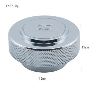 Bouchons de bouteille de parfum en Zamak en gros, anti-déversement, personnalisables, scellés de luxe dorés pour parfums - Product Image 2