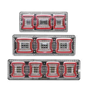 Luces LED Traseras para Camión Kamaz, Luz de Advertencia de Señal de Freno para Kamaz, Caravanas, UTE, Camper, 24V - Product Image 6