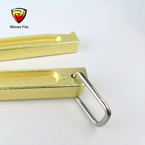 Abrazadera de Manguera de Aluminio Color Dorado para Manguera de Incendios - Product Image 4