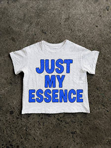 T-shirt personnalisé en coton slub imprimé graphique, coupe ample à épaules tombantes, style streetwear, délavé, à manches courtes pour homme - Product Image 1
