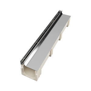 Qualité assurée moderne en acier inoxydable Base en forme de U gouttière couverture de Drainage en béton rapide pour évier d'eau matériau de construction en métal - Product Image 2