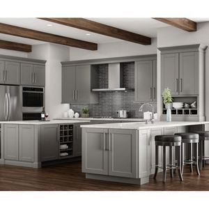Gabinetes de Cocina Lacados con Acabado Shaker en Color Personalizado de Fábrica, Ofrecemos un Nuevo Diseño de Muebles de Cocina, Unidades de Cocina Modulares con Isla - Product Image 6