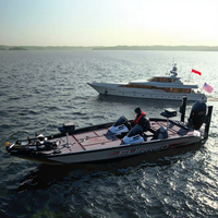 Nouveau bateau de pêche sportif en aluminium Furreo 6m avec moteur hors-bord de 150 CV pour le divertissement et les loisirs
