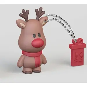 Chiavette USB Natalizi 3D, Gadget Personalizado - Product Image 1