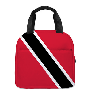 Bolsa Térmica Personalizada con la Bandera de San Vicente y las Granadinas, Bolsa de Almuerzo Aislada, Bolsa Refrigeradora Sellada, Aislamiento Térmico Portátil de Papel de Aluminio - Product Image 4