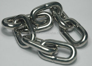 Chaîne à maillons longs soudés en acier inoxydable 316L MPM D0109890, diamètre 2mm-16mm, résistante à la déchirure, robuste et haute résistance pour le levage d'ancres D - Product Image 3