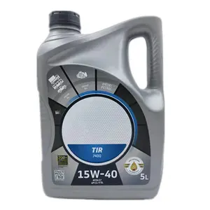 Olio totale TIR7400 15W-40 completamente sintetico Diesel e benzina auto lubrificante 5 litri olio Base con certificato SAE