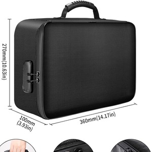 Bolsa <span class=keywords><strong>de</strong></span> almacenamiento ignífuga e impermeable para oficina en casa Gestión <span class=keywords><strong>de</strong></span> almacenamiento seguro Seguro y otros documentos importantes - Product Image 6