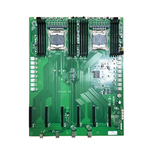 เมนบอร์ดคอมพิวเตอร์คุณภาพสูง C612 Xeon PC LGA2011-3 รองรับ Dual LAN 16 DDR4 Msata 6 GPU PCIE M.2 - Product Image 3