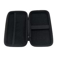 Sac de rangement pour câbles de chargeur EVA, étui de rangement portable pour voyage en plein air, pour cordons USB, écouteurs, accessoires, noir