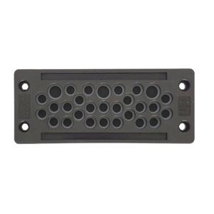 bibo SVLEC 97301181 Halogen-free IP65 <b>Waterproof</b> <b>Cable</b> Entry Plate Detachable Design for Control Cabinet Mechanical/Rubber - Product Image 1