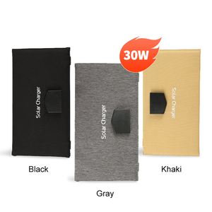 Paneles Solares Flexibles Plegables de 30W para Uso Doméstico, Resistentes al Agua IP65, 22% de Eficiencia, Silicio Monocristalino + Tela - Product Image 3