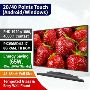 Kiosco de Pantalla Táctil de Pared Tacteasy con Reproductor de Publicidad LCD 4K Multi-accesorio para Aeropuerto/Estación de Autobuses/Tienda - Product Image 3