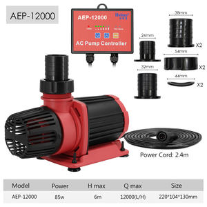 מכונת טיפול במים משאבת טבולה AC ניתנת לשליטה 12000lh זרימה שונים אקווריום משאבת בריכת דגי מים - Product Image 2