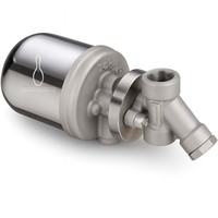 Conector Universal de Soldadura por Contacto BOWLING BF77C2 NPT BSPT SW, Rosca DN25, 20 BAR, Termostático, para Gas a Alta Temperatura, Acero Inoxidable