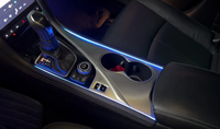 ICarsin pour Infiniti Q50 2013-2024 - Éclairage ambiant dynamique et coloré - Style OEM - Éclairage LED intérieur - Amélioration de l'éclairage - Accessoires de décoration