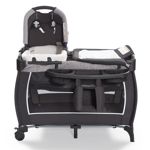 Lettino pieghevole portatile con <span class=keywords><strong>fasciatoio</strong></span> e contenitore per culla - Product Image 1