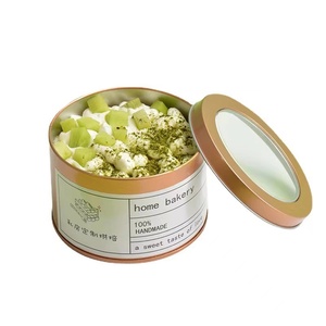 Tùy Chỉnh Vòng Cấp Thực Phẩm Mở Cửa Sổ Trà Hộp Kim Loại Kẹo Sô Cô La Bánh Quà Tặng Hộp Thiếc Cho Bao Bì Thực Phẩm - Product Image 6