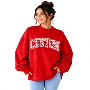 Sweat-shirt décontracté pour femme, col montant, en tissu polaire, tendance, de qualité supérieure, pour toutes les saisons, idéal pour un usage quotidien - Product Image 1