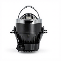 Nouveau projecteur antibrouillard LED laser triple direct de 3 pouces, double éclairage, 12V 8000LM, avec support universel intégré pour modification automobile