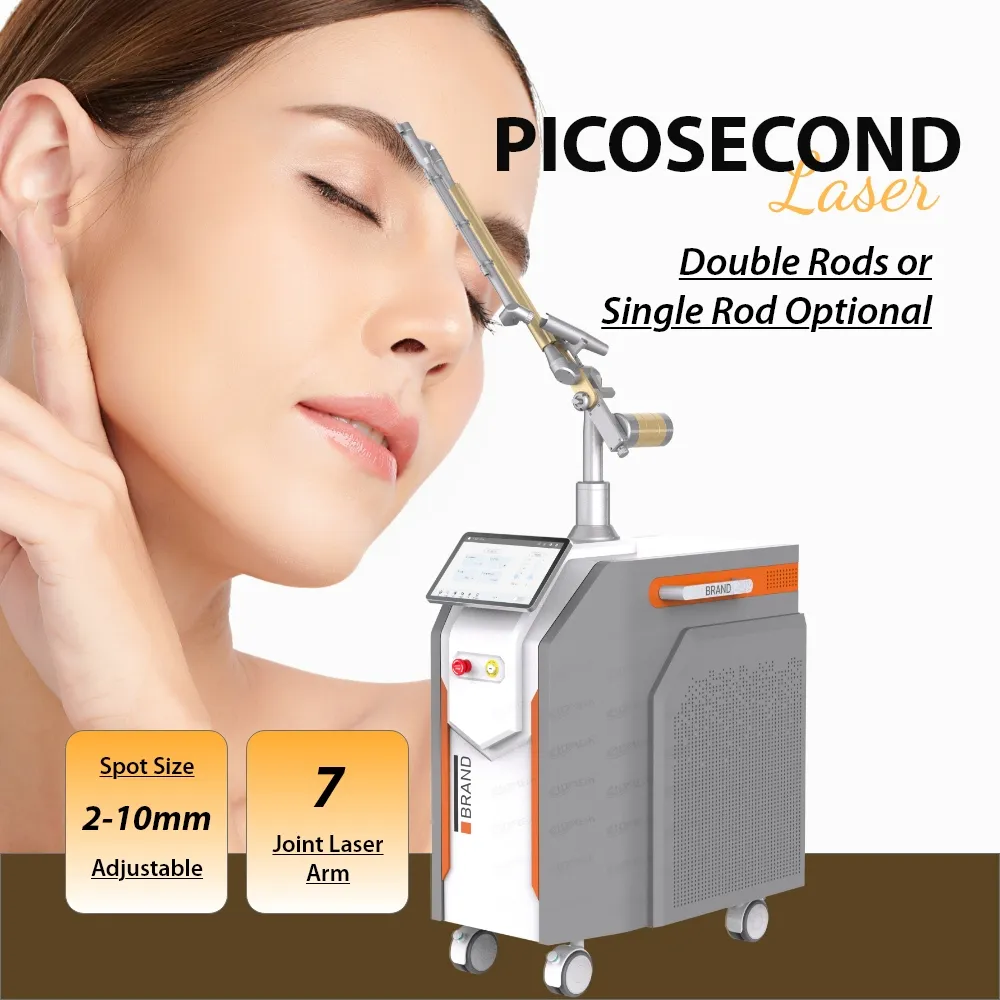 ล่าสุด UNT picosecond เลเซอร์ pico เลเซอร์ 500ps สีสักกําจัดเมลาสมาฟื้นฟูผิว