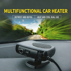 Calentador de Coche con Calefacción Rápida de 12V/24V, Calefacción Eléctrica Interior para Coche, Descongelador y Desempañador, Doble Velocidad - Product Image 3