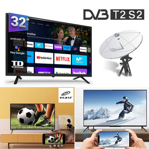 จัดหาโดยตรงจากโรงงาน ทีวีแอนดรอยด์สมาร์ททีวี LED 120Hz พร้อมหน้าจอ UHD ขนาด 65"-100" สีดำ สำหรับโรงแรมและบันเทิงภายในบ้าน ขนาด 32 นิ้ว - Product Image 6