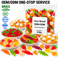 Bonbons gélifiés aux fruits mélangés en forme de pêche, saveur acidulée et sucrée, doux, halal, vente en gros, OEM personnalisé, marque privée, fabricant en vrac pour présentoirs