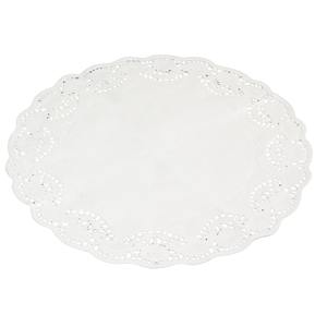 Juego de 5 moldes para hornear pasteles de papel blanco, diámetro [insertar diámetro aquí]. 36CM - Product Image 1