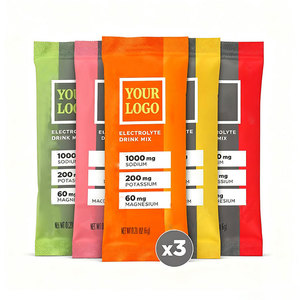 Vegan bổ sung nhà sản xuất nhãn hiệu riêng thảo dược năng lượng uống bột keto điện giải uống keto điện giải gói bột - Product Image 1